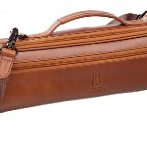 Ledertasche für große Etuis (Holzflöte)